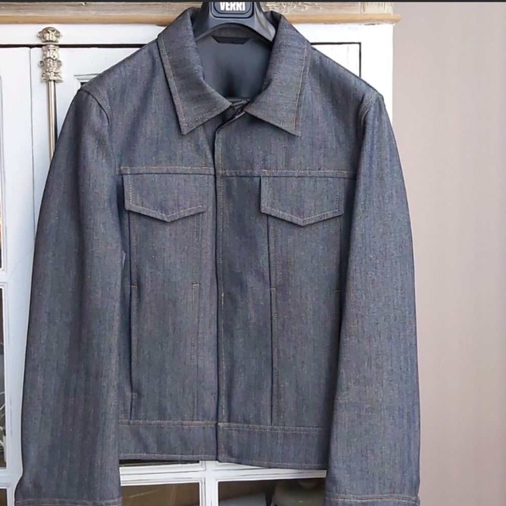 VERRI SPORT Men’s Italian Denim Sports Coat